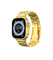 Hk9 Ultra Golden Edition Big 2.2 Infinite Display Smart Watch
