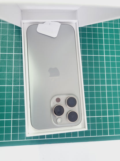 IPHONE 15 PRO NATURAL TITANIUM (NEW BUT OPEN BOX)